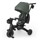 Kinderkraft, Jazz 3, rowerek trójkołowy 6w1, Green