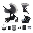 Kinderkraft, Prime 2, wózek wielofunkcyjny, 3w1, Shadow Grey