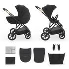 Kinderkraft, Prime 3, wózek wielofunkcyjny, 2w1, venezian black