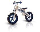 Kinderkraft, Runner, rowerek biegowy z akcesoriami, motocykl, biało-granatowy