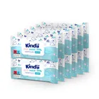 Kindii, Pure Water 99%, chusteczki dla niemowląt i dzieci, 12-60 szt.