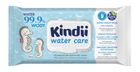Kindii, Water Care 99,9%, chusteczki nawilżane, 60 szt.