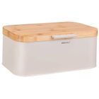 Kinghoff, chlebak z bambusową pokrywą, stalowy, kh-1928