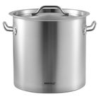 Kinghoff, garnek gastronomiczny z pokrywą, stalowy, 17l, KH-1961