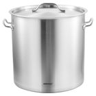 Kinghoff, garnek gastronomiczny z pokrywą, stalowy, 71l, KH-1967