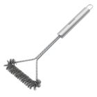 Kinghoff, szczotka do czyszczenia rusztu, grilla, stalowa, KH-1915