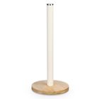 Kinvara, stojak na ręczniki papierowe z bambusową podstawką, 34 cm