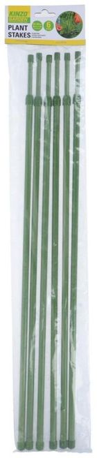 Kinzo, podpora tyczka do roślin, 50-80 cm, 6 szt.