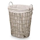 Kipit, kosz na pranie z materiałowym wkładem i uchwytami, 58 cm