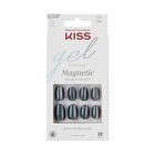 Kiss, Gel Fantasy Magnetic, sztuczne paznokcie, dial me, rozmiar S, 28 szt.