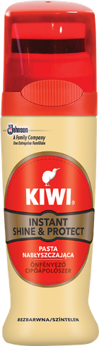 Kiwi, Shine and Protect, pasta do butów w płynie, czarna