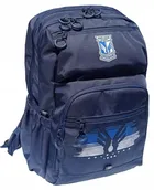 KKS Lech, plecak, 2-komorowy, granatowy, 1922 Skrzydełka BS