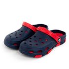 Klapki chłopięce, czerwone, Realpaks Fogo