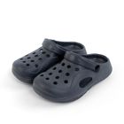 Klapki chłopięce, szare, Realpaks Fogo