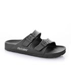 Klapki damskie, czarne, Fitclog