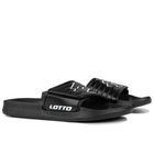 Klapki damskie, czarne, Lotto Flyde