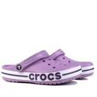 Klapki damskie, fioletowe, Crocs Bayaband Clog