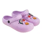 Klapki dziewczęce, fioletowe, BBS Shoes