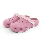 Klapki dziewczęce, różowe, Realpaks Fogo