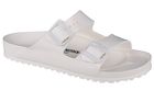 Klapki męskie, białe, Birkenstock Arizona