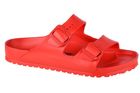 Klapki męskie, czerwone, Birkenstock Arizona