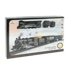 Klasyczna kolejka z torami, światło i dźwięk