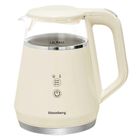 Klausberg, czajnik elektryczny LED z regulacją temperatury, 1l