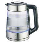 Klausberg, czajnik elektryczny, szklany, 1,7l, LED, RGB, KB-7888