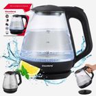 Klausberg, czajnik elektryczny, szklany, LED, 1,2l, KB-9003