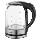 Klausberg, czajnik elektryczny szklany LED, 1,7l