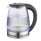 Klausberg, czajnik elektryczny szklany LED rgb, 1,8l