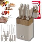 Klausberg, zestaw noży w bloku akacjowym, kb-7984