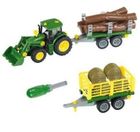 Klein, John Deere, Traktor z dwiema przyczepami, pojazd rolniczy