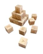 Klocki edukacyjne. Sylaby otwarte (duże litery)