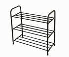 Könighoffer, Arco, regał na buty, stalowy, 3 poziomy, czarny, 63-28-61 cm