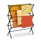 Könighoffer, Cortina, suszarka balkonowa pionowa, czarne, 46-77,5-28-95 cm