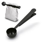 Könighoffer, Dark, miarka nierdzewna do kawy i herbaty z klipsem, 16,5-3,6 cm, w4034