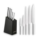 Könighoffer, Harmony, komplet noży w bloku kauczukowym, 6 elementów