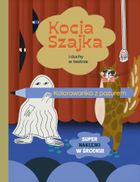 Kocia Szajka i duchy w teatrze. Kolorowanka z pazurem