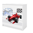 Kocot Kids, Babydreams, komoda, biała, formuła