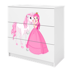 Kocot Kids, Babydreams, komoda, biała, księżniczka konik