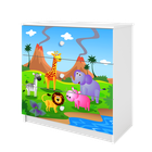 Kocot Kids, Babydreams, komoda, biała, safari