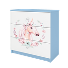 Kocot Kids, Babydreams, komoda, niebieska, konik