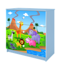 Kocot Kids, Babydreams, komoda, niebieska, safari