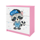 Kocot Kids, Babydreams, komoda, różowa, szop