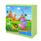 Kocot Kids, Babydreams, komoda, zielona, safari