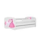 Kocot Kids, Babydreams, łóżko, białe, księżniczka konik, 80-180 cm