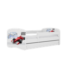 Kocot Kids, Babydreams, łóżko z szufladą, białe, formuła, 70-140 cm