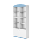 Kocot Kids, Babydreams, regał podwójny, zamknięty, niebieski