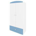 Kocot Kids, Babydreams, szafa, niebieska, 181.2-52-90 cm